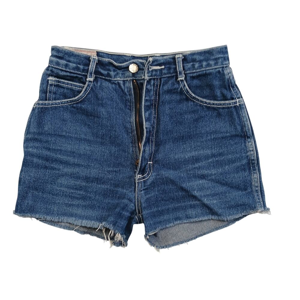 Vintage Cordon Bleu Denim Shorts Small High Rise Cut Off Jean Shorts